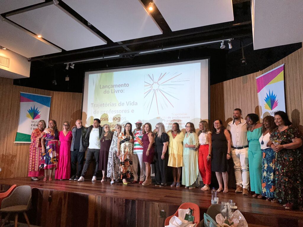 Museu Ciência e vida foi palco do lançamento livro trajetórias de vida