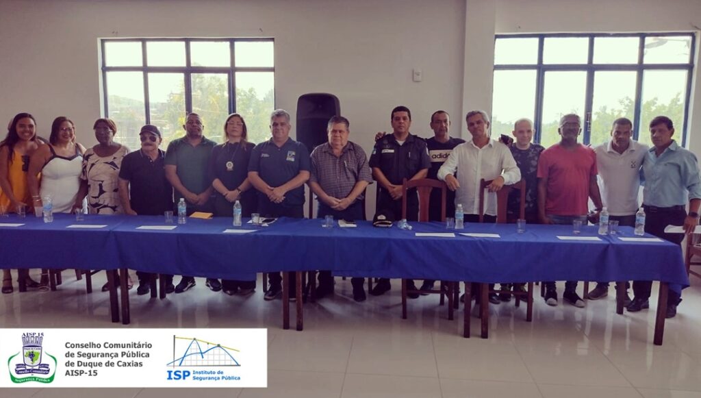 REUNIÃO DO CONSELHO COMUNITÁRIO DE SEGURANÇA PÚBLICA DE DUQUE DE CAXIAS.