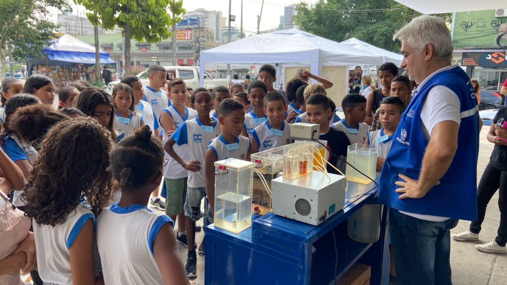 DIA MUNDIAL DA ÁGUA É COMEMORADO COM ATIVIDADES NA PRAÇA DO PACIFICADOR