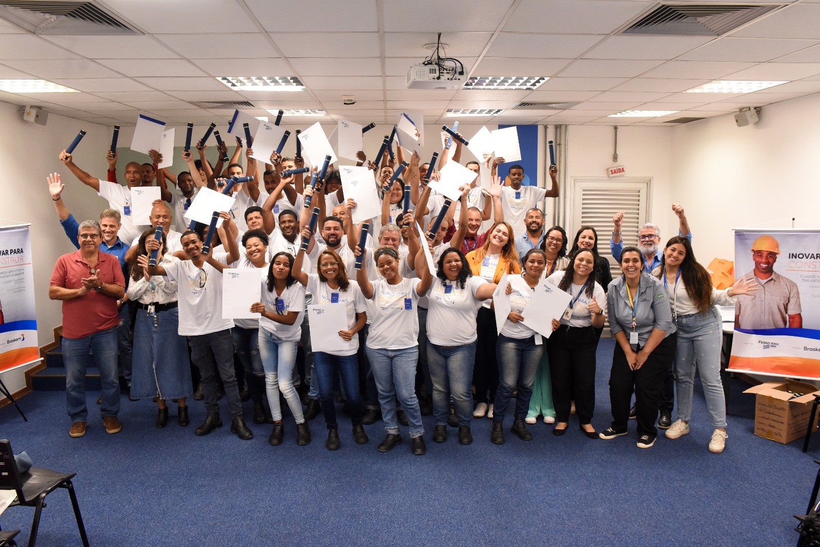 Programa Inovar para Construir capacita moradores de Duque de Caxias