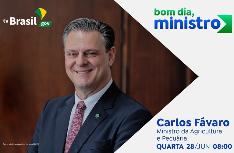 Tudo sobre o Plano Safra 2023/2024 com Carlos Fávaro, no “Bom dia, Ministro”