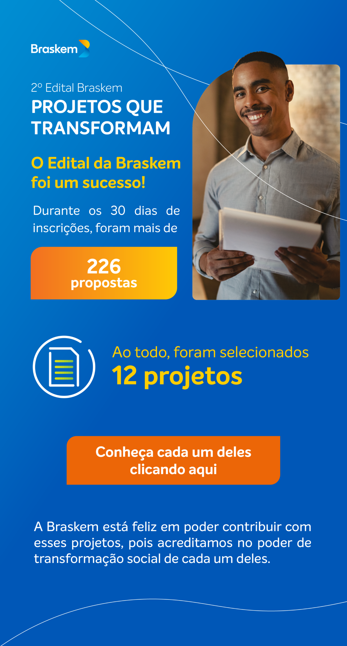 Edital Braskem Projetos que Transformam anuncia vencedoras, duas iniciativas são de Duque de Caxias