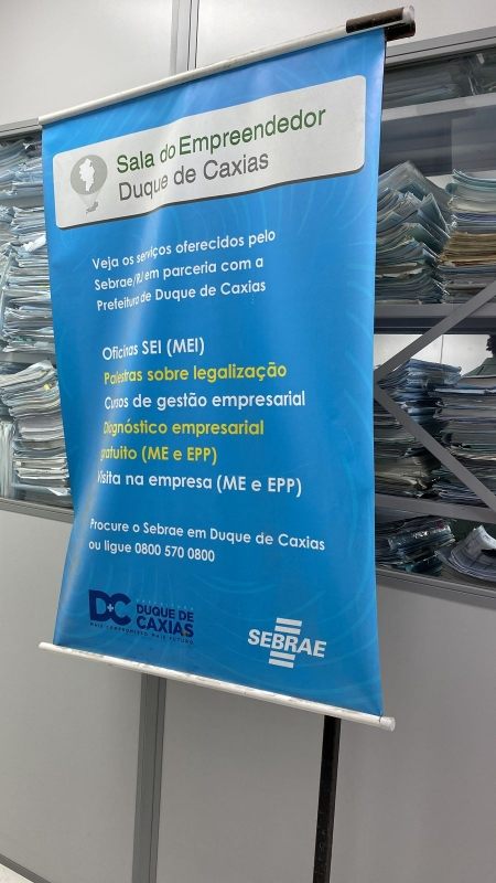 EM DUQUE DE CAXIAS, EMPREENDEDORES TÊM ESPAÇO ESPECIAL PARA ATENDIMENTO