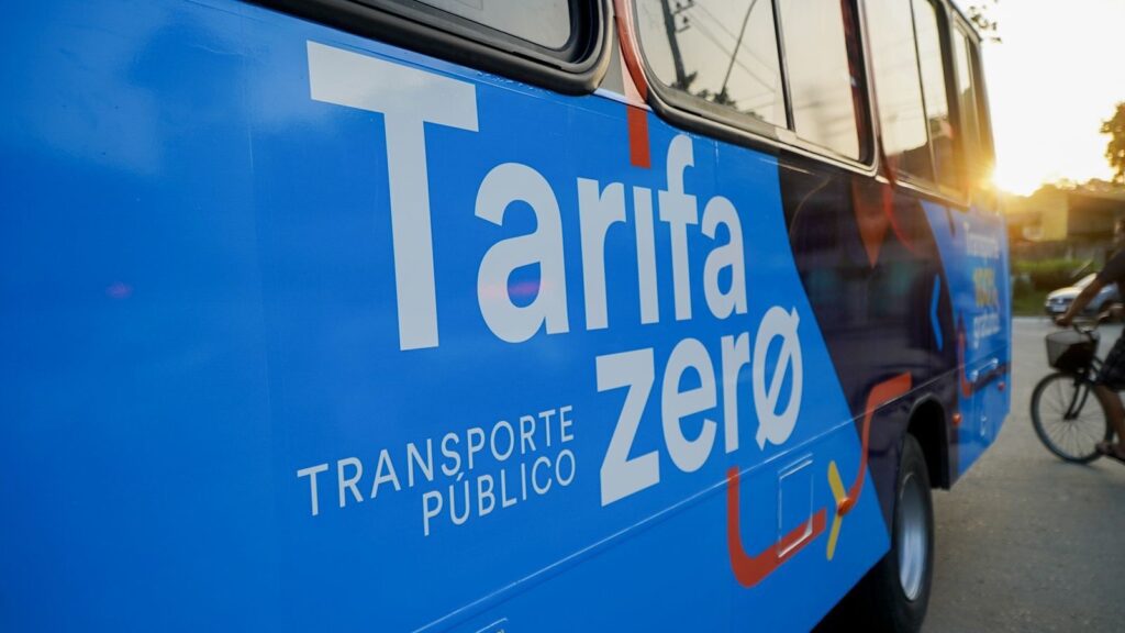 UTILIDADE PÚBLICA TERCEIRA LINHA DO ÔNIBUS TARIFA ZERO ATENDE MORADORES DO PARQUE ELDORADO E CANTÃO