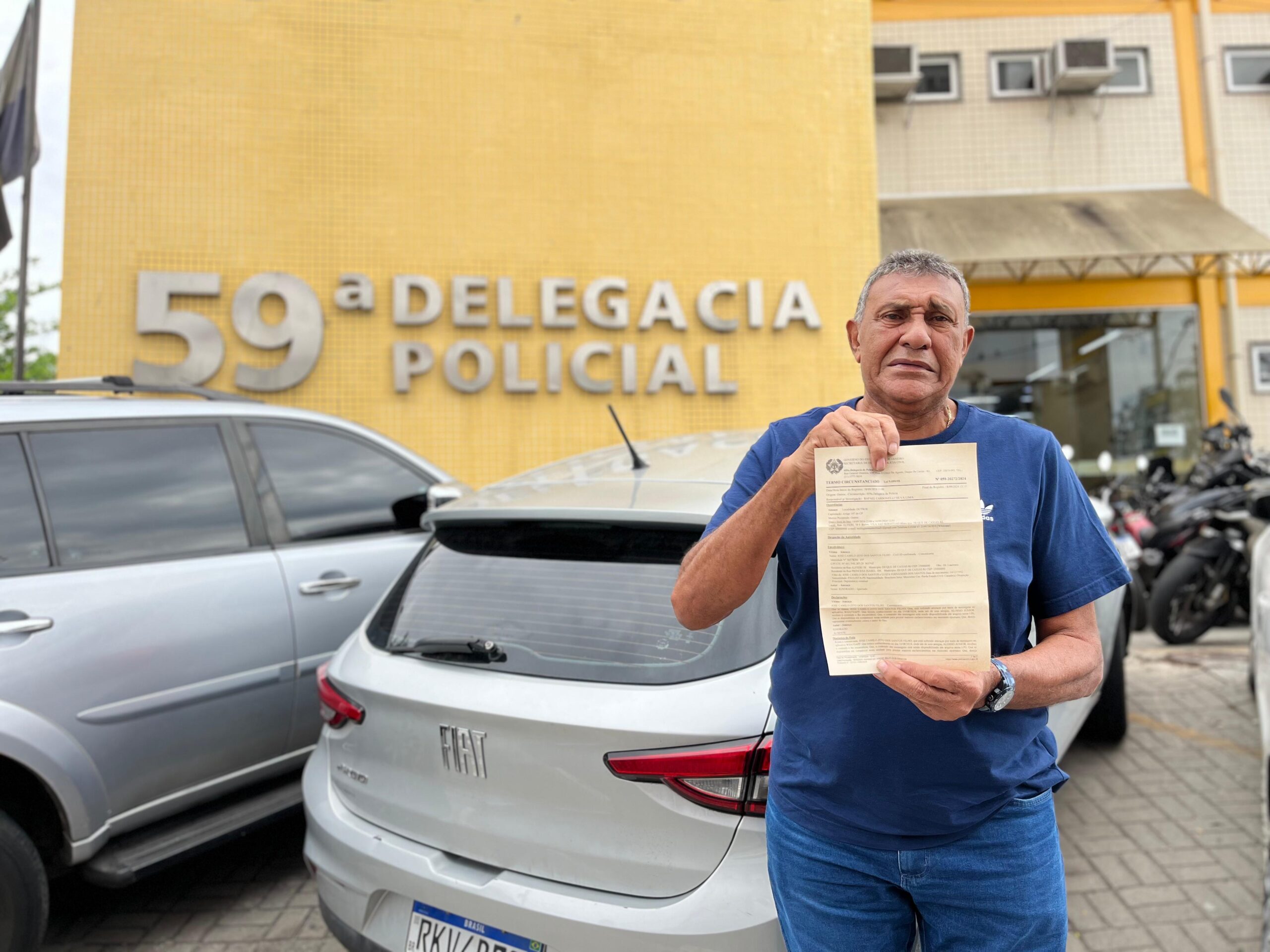 Zito registra boletim de ocorrência por ameaça de morte em Duque de Caxias