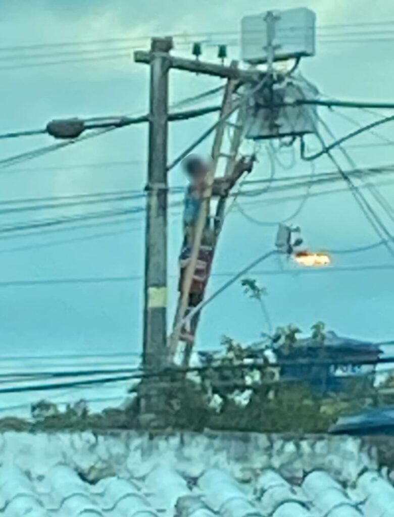 OPERAÇÃO DA ENEL REMOVE FURTOS DE ENERGIA E “GATEIRO” É DETIDO EM FLAGRANTE