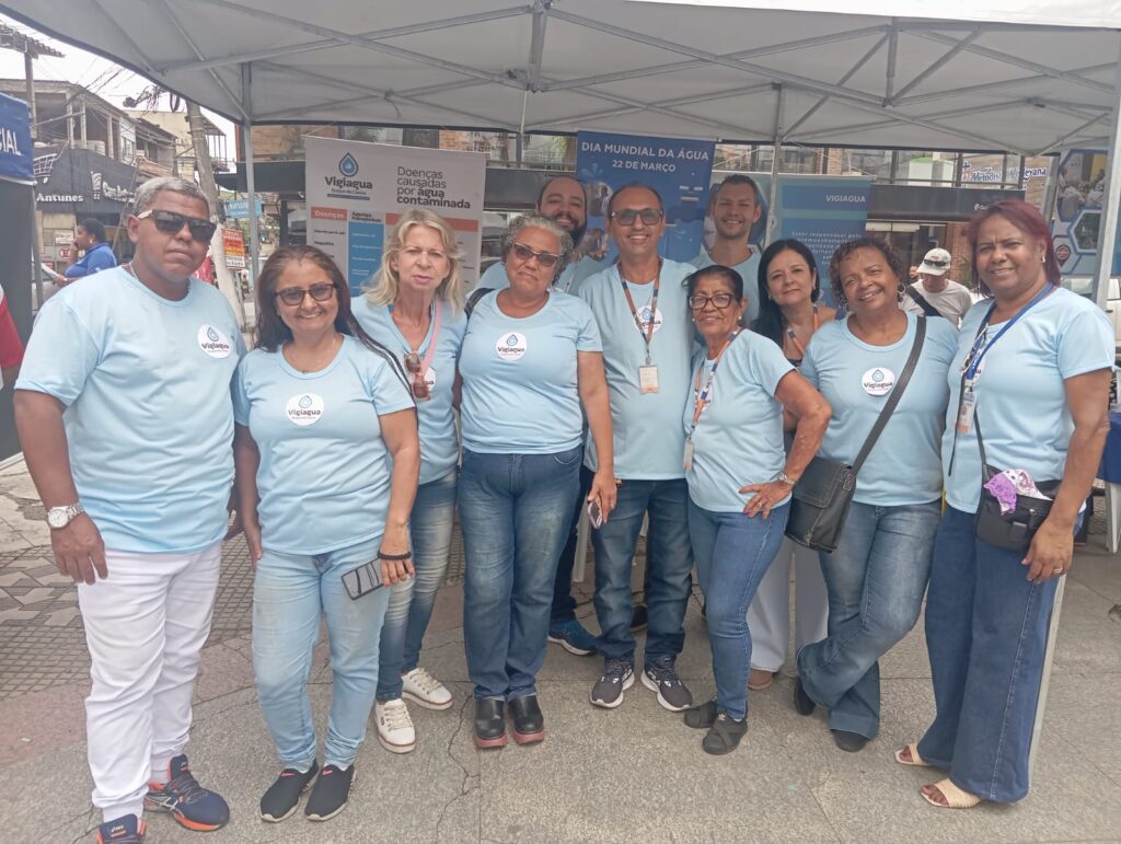VIGIAGUA PROMOVE EVENTO PELO DIA MUNDIAL DA ÁGUA NA PRAÇA DA MANTIQUIRA