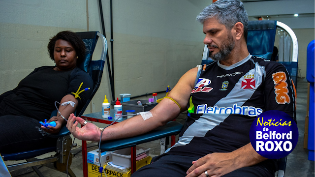 Belford Roxo promove campanha junho vermelho com doação de sangue