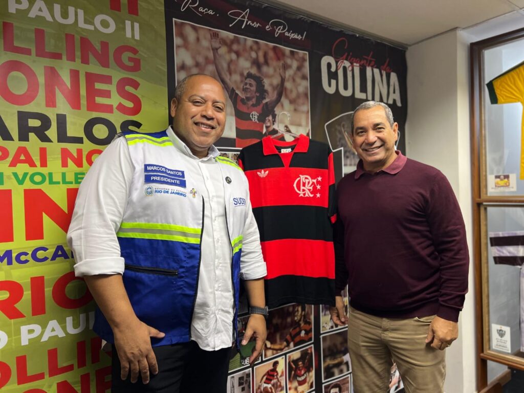 Tetracampeão Zinho visita o Museu da Suderj e relembra momentos da carreira no podcast Suderj.Informa