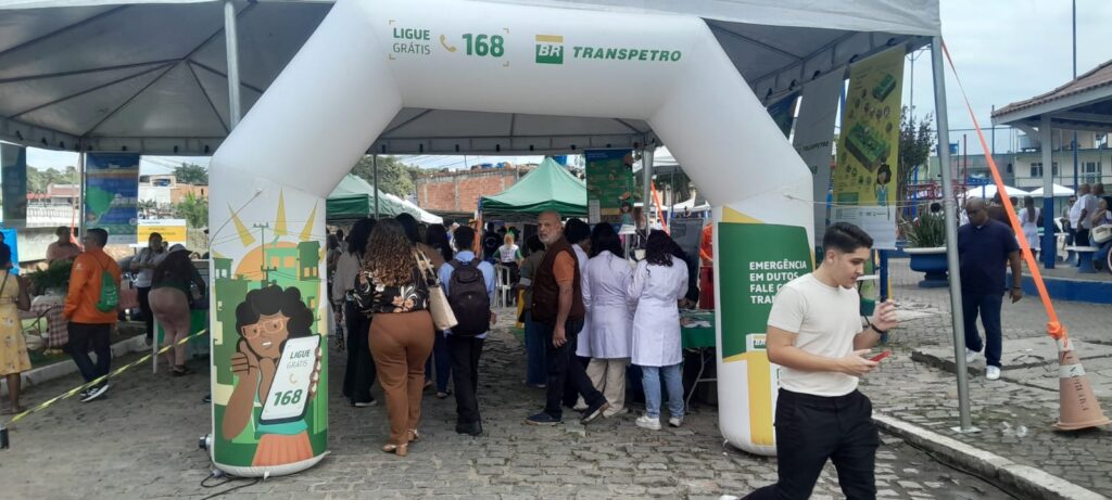 Presidente da Transpetro, Sérgio Bacci, destaca investimentos e segurança em evento no Dia do 168, no bairro do pilar em DC.