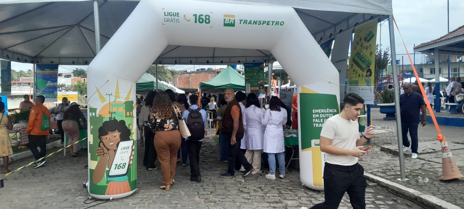 Presidente da Transpetro, Sérgio Bacci, destaca investimentos e segurança em evento no Dia do 168, no bairro do pilar em DC.