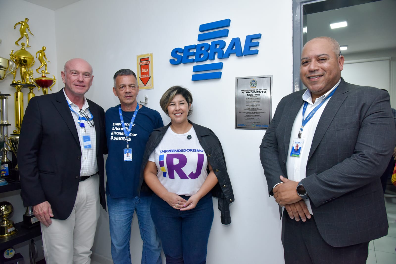 Suderj e Sebrae Rio inauguram Sala de Atendimento na Rocinha