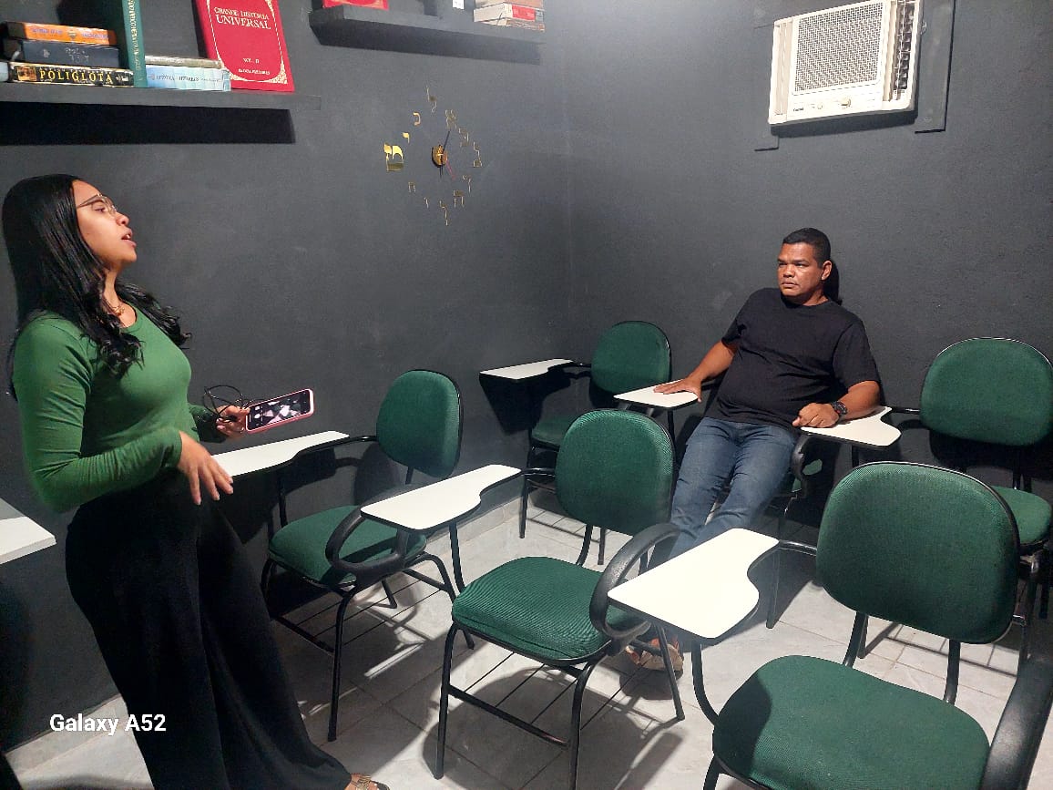 Este velho colunista Fábio Andrade em recente visita ao Projeto Casa da Bailarina Professora Lorraine Oliveira, Unidade Belford Roxo-RJ.