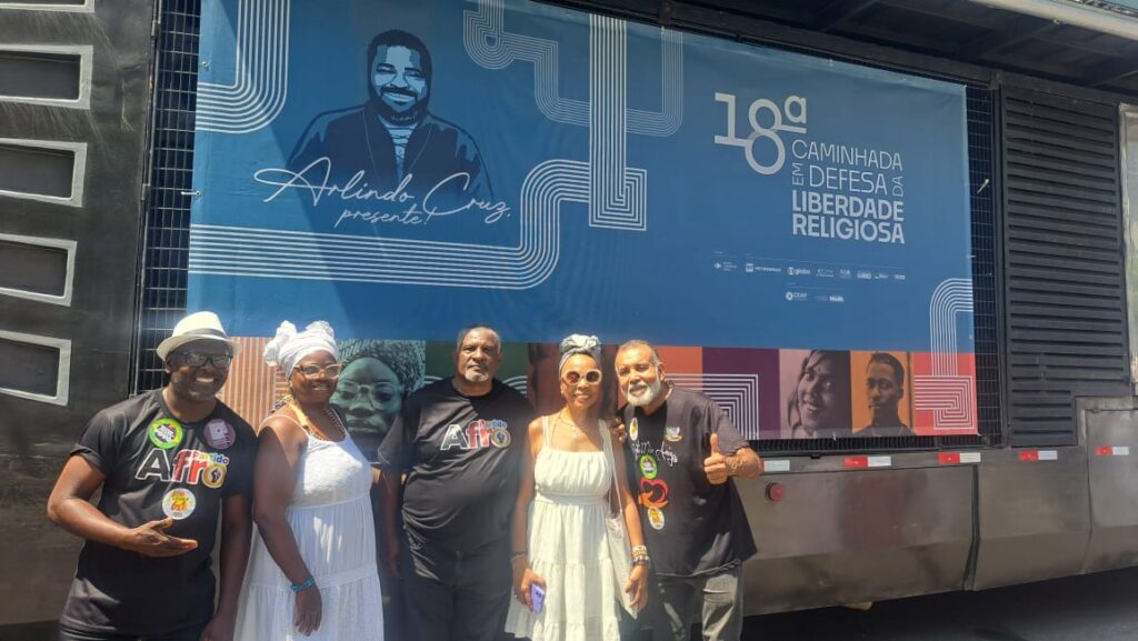 Partido Afro participa do 18º Ato Religioso Contra a Discriminação em Copacabana