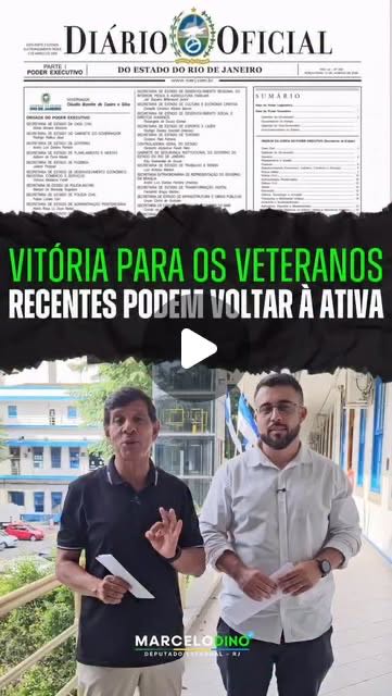 Vitória de quem nunca abandonou a farda.