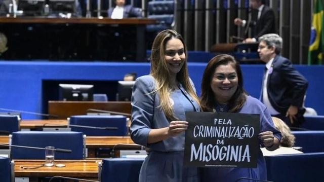 SENADO APROVA CRIMINALIZAÇÃO DA MISOGINIA