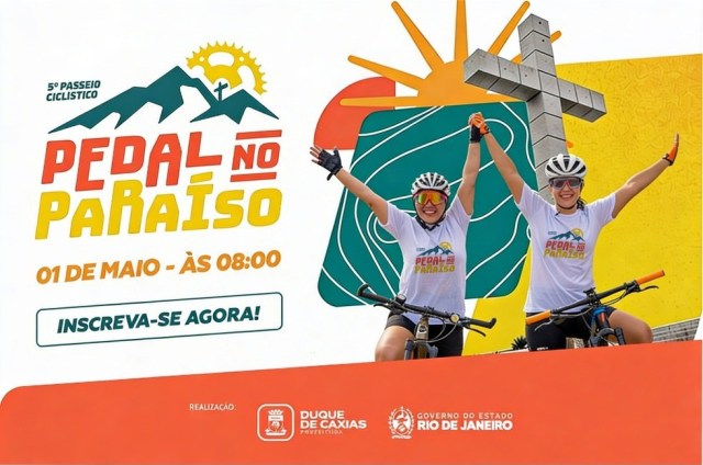 INSCRIÇÃO ABERTA PARA O MAIOR EVENTO CICLÍSTICO GRATUITO DO ESTADO PEDALNO PARAÍSO