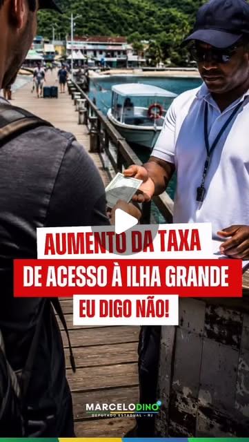 A Ilha Grande virou exemplo de uma coisa que revolta qualquer cidadão de bem: o povo pagando mais… e recebendo menos.
