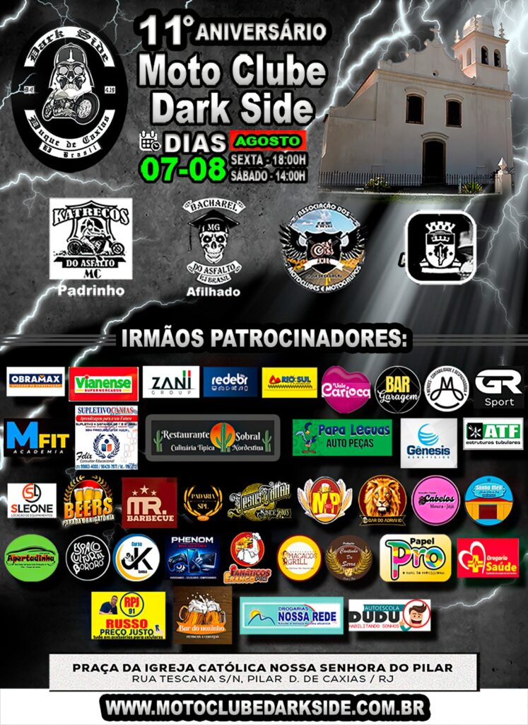 11º Aniversário do Dark Said reúne motociclistas de todo o estado em grande festa solidária no Pilar
