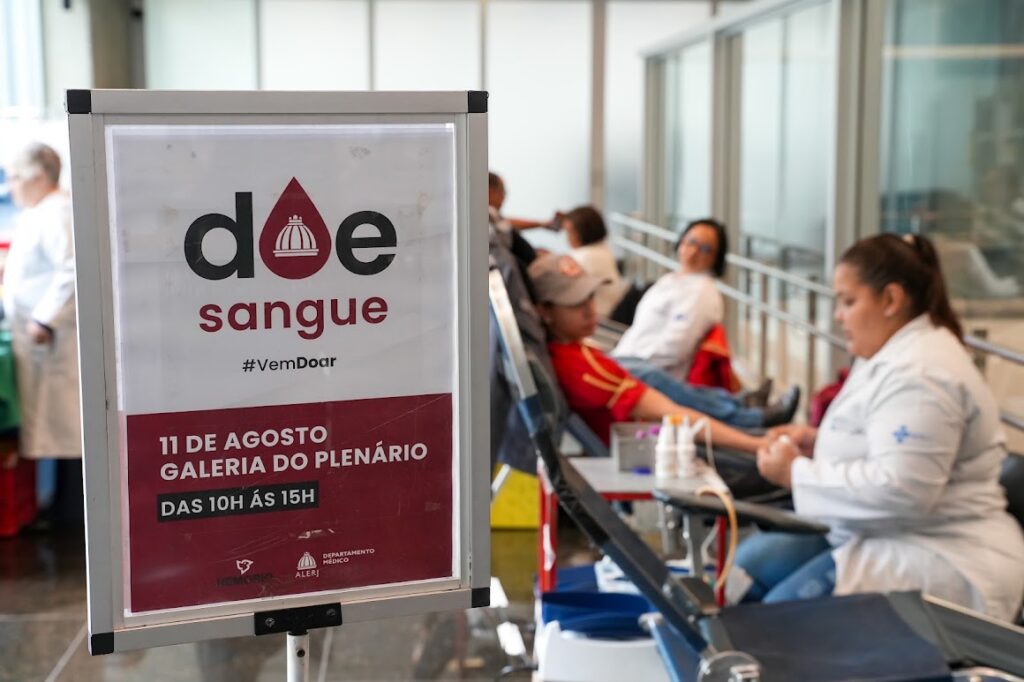 ALERJ E HEMORIO MOBILIZAM DOADORES PARA REFORÇAR ESTOQUES DE SANGUE