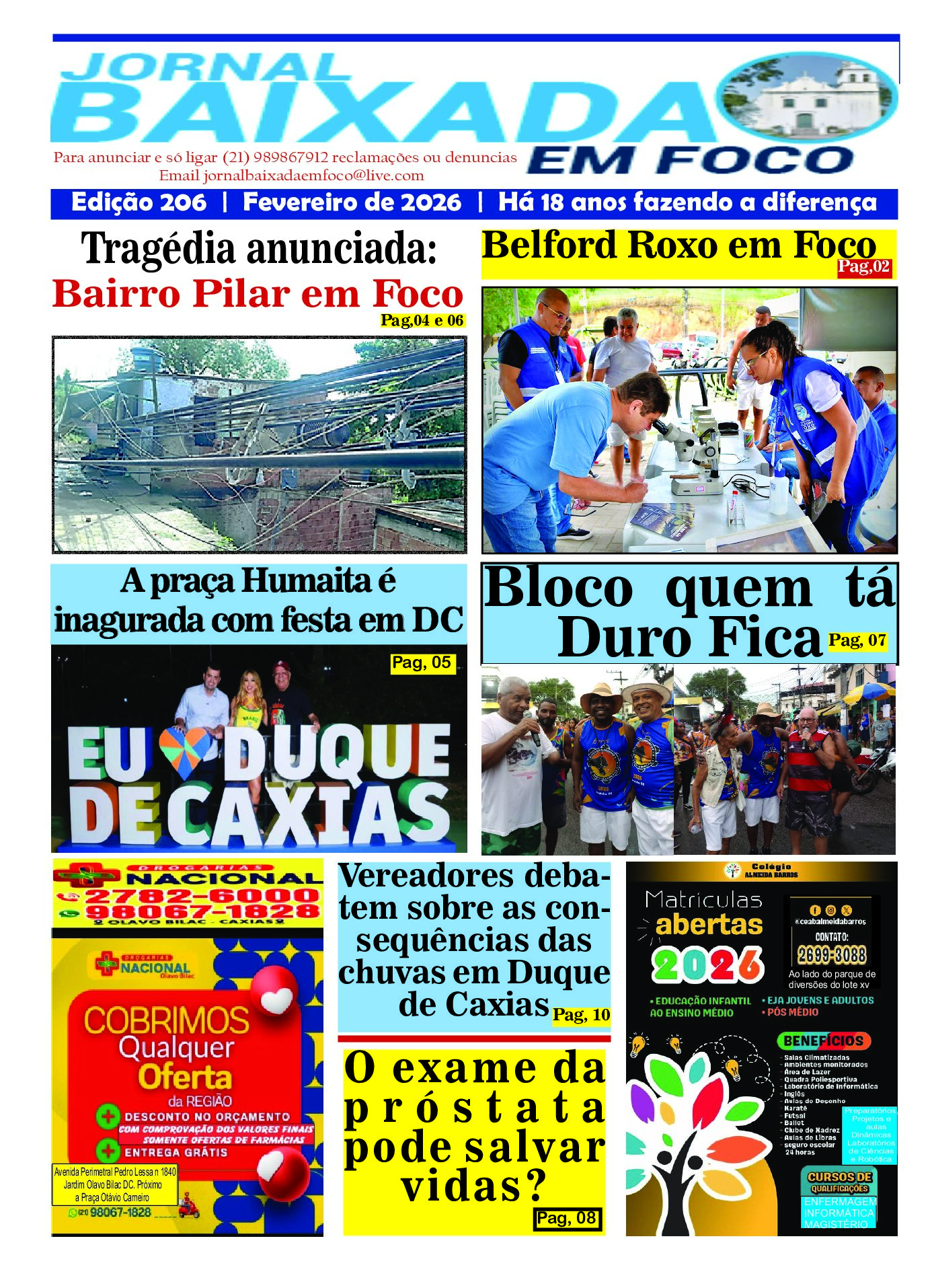 Capa de Fevereiro de 2026
