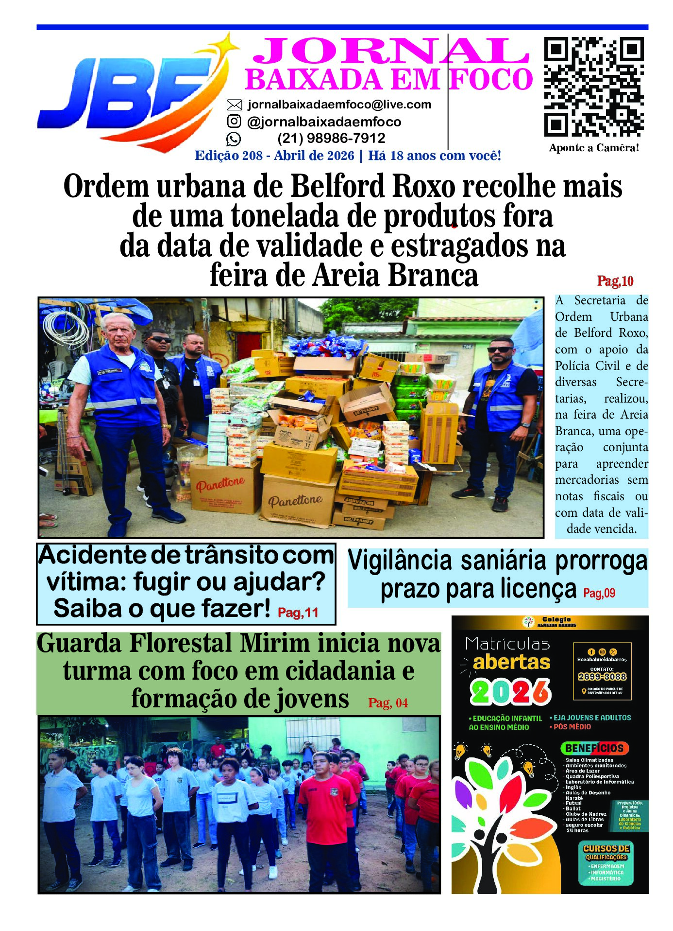 Capa de Abril de 2026