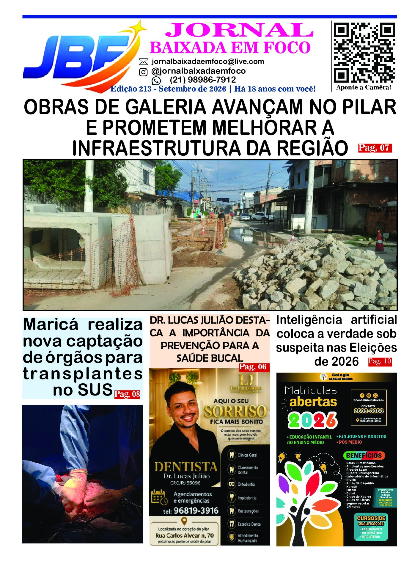 Capa de Setembro 2026
