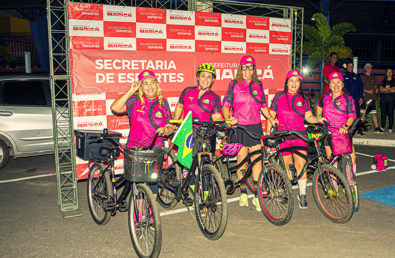 Maricá terá pedalada noturna de conscientização pelo Outubro Rosa no dia 27/10